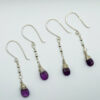 Amethyst earrings