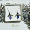 Angel earrings - blue