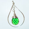 Classic drop pendant - green