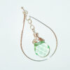 Classic drop pendant - light green