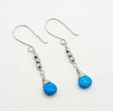 Turquoise drop earrings